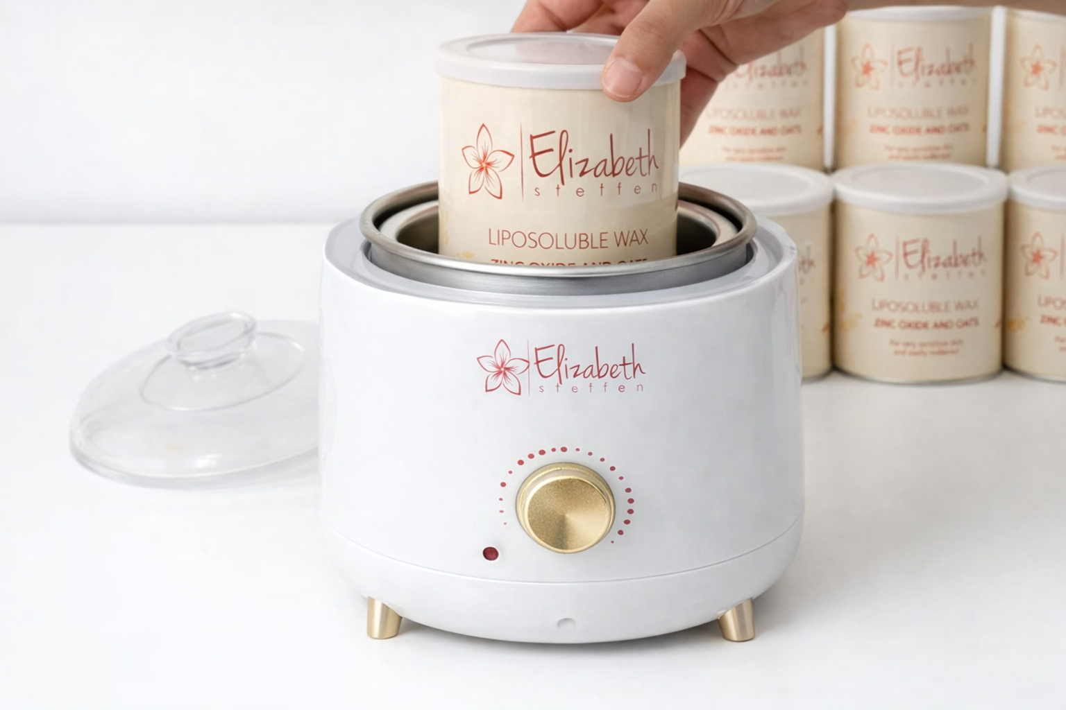 12-Pack of Zinc Oxide & Oats Wax with The Wax Boss Wax Warmer Special